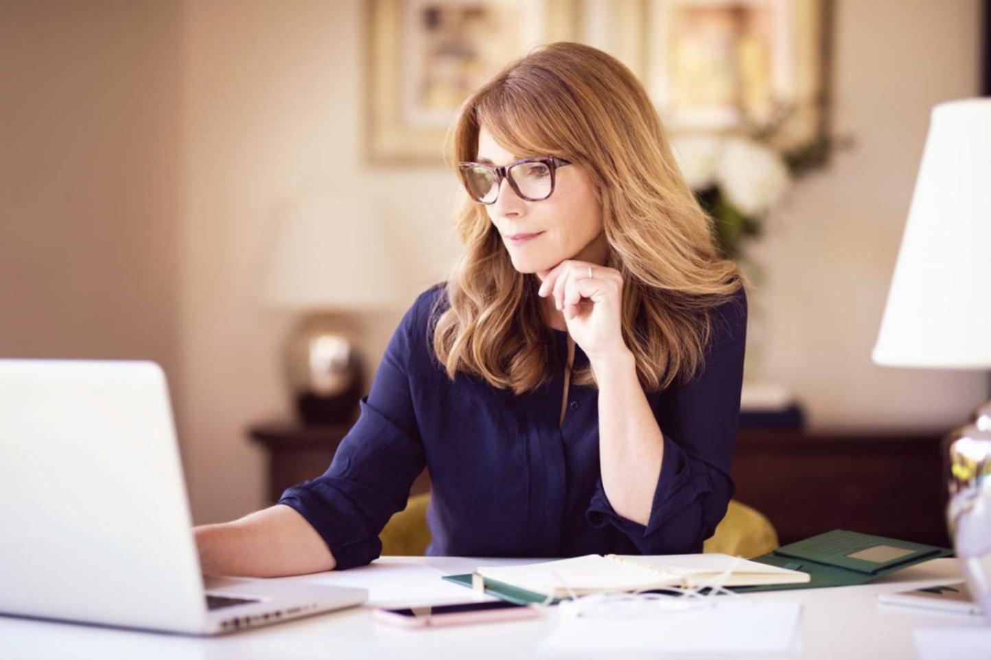 Teilnehmer während einer interaktiven Online-Lernsession